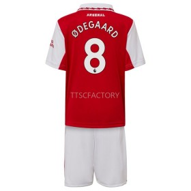 Koszulka Arsenal Odegaard 8 Dziecięcy Domowe Stroje Piłkarskie 2022/23 Krótki Rękaw